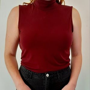 Burgundy Blouse